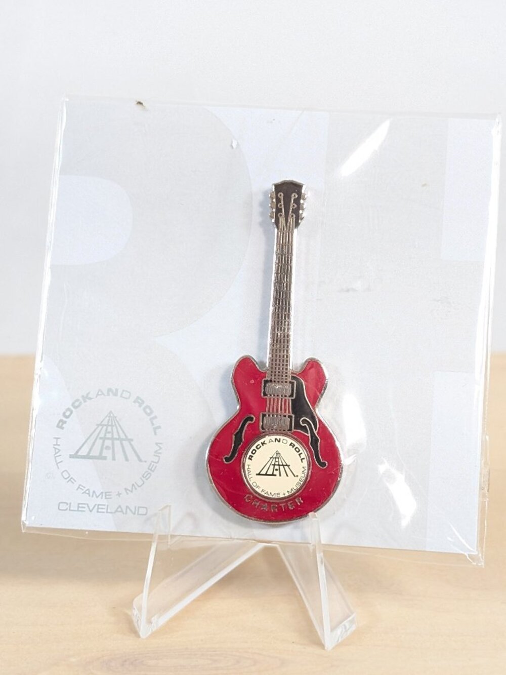 Rock & Roll HOF charter pin
